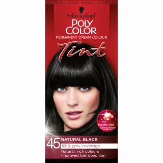 Schwarzkopf Poly Colour Tint - Natural Black 1 Schwarzkopf Poly Colour Tint - Natural Black