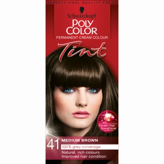 Schwarzkopf Poly Colour Tint - Medium Brown 1 Schwarzkopf Poly Colour Tint - Medium Brown