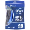Skin Techniques Triple Blade Mens Disposable Razors 20pk