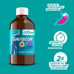 Gaviscon Aniseed 600ml -Exquisite Care Store 320768 gaviscon double action anniseed liquid 600ml