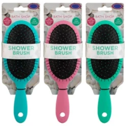 B&M Shower Brush - Blue -Exquisite Care Store 321021 shower brush group