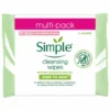 Simple Face Wipes 2 X 25pk