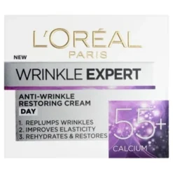 L'Oreal Paris Wrinkle Expert Anti-Wrinkle Day Cream 55 + 50ml -Exquisite Care Store 330165 loreal paris anti wrinkle hydrating cream 55plus