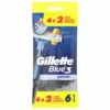 Gillette® Gillette Blue Smooth Razors 6pk