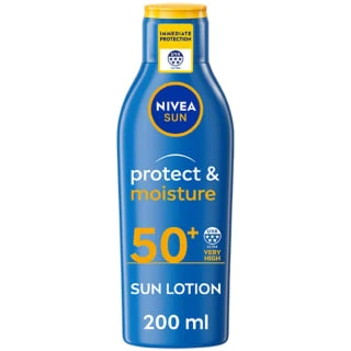 Nivea Sun Protect & Moisture Sun Lotion Spf 50 200ml 1 Nivea Sun Protect & Moisture Sun Lotion Spf 50 200ml