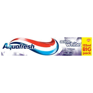 Aquafresh Active White Toothpaste 125ml 1 Aquafresh Active White Toothpaste 125ml