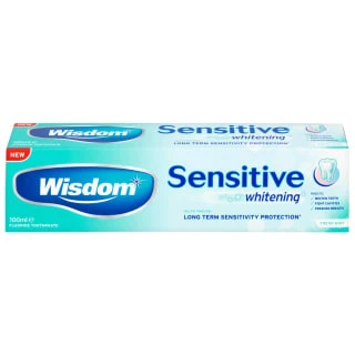 Wisdom Sensitive Whitening Toothpaste 100ml 1 Wisdom Sensitive Whitening Toothpaste 100ml