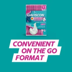 Gaviscon Double Action Liquid Sachets 12pk -Exquisite Care Store 345488 gaviscon 12 x 10ml double action 10ml liquid sachets 7