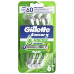 Gillette® Gillette Sensor3 Sensitive Razors 6pk