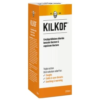 B&M Kilkof Triple Action Oral Solution 200ml 1 B&M Kilkof Triple Action Oral Solution 200ml