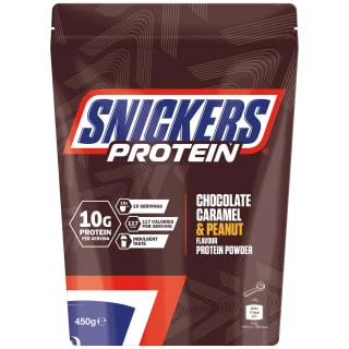 Snickers Protein Powder 450g - Caramel & Peanut Butter 1 Snickers Protein Powder 450g - Caramel & Peanut Butter