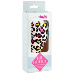 Style Studio Detangling Hair Brush - Leopard Print -Exquisite Care Store 372073 print detangle hair brush leopard