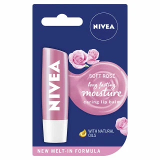 Nivea Soft Rose Lip Balm 4.8g 1 Nivea Soft Rose Lip Balm 4.8g