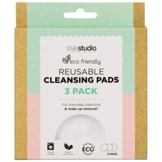 Style Studio Reusable Cleansing Pads 3pk