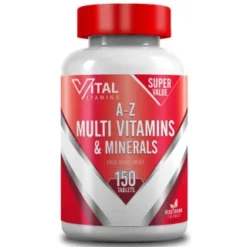 B&M Vital Vitamins A-Z Multi-Vitamins + Minerals 150pk