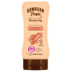 B&M Hawaiian Tropic Luminosity Sun Lotion Spf 15 180ml
