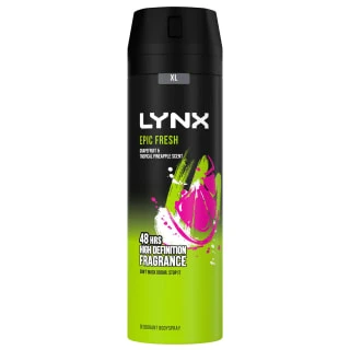 Lynx 48H Body Spray 200ml - Epic Fresh 1 Lynx 48H Body Spray 200ml - Epic Fresh