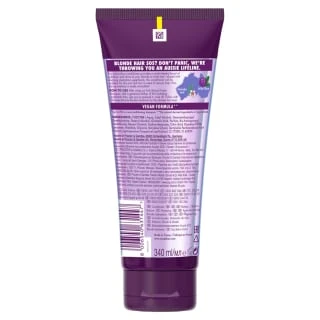 Aussie SOS Blonde Hydration Purple Conditioner 340ml 2 Aussie SOS Blonde Hydration Purple Conditioner 340ml - Image 2