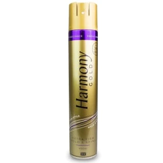 B&M Harmony Gold Hairspray 400ml - Extra Firm Hold & Shine 1 B&M Harmony Gold Hairspray 400ml - Extra Firm Hold & Shine
