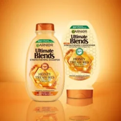 Garnier Ultimate Blends Shampoo 400ml - Honey Treasures 5 Garnier Ultimate Blends Shampoo 400ml - Honey Treasures -Exquisite Care Store 395935 395937 gernier ulimate blends shampoo and conditioner honey treasures 1