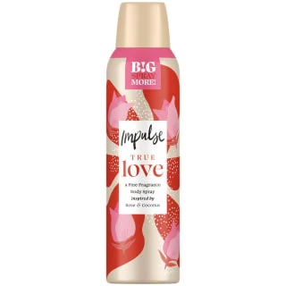 Impulse True Love Rose & Coconut Body Spray 150ml 1 Impulse True Love Rose & Coconut Body Spray 150ml