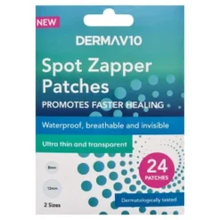 B&M Dermav10 Spot Zapper Patches 24pk