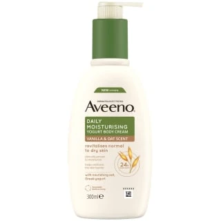 Aveeno Daily Moisturising Yogurt Body Cream 300ml 1 Aveeno Daily Moisturising Yogurt Body Cream 300ml