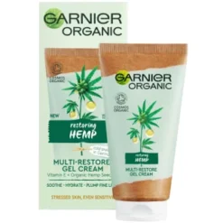 Garnier Organic Multi-Restore Gel Cream With Hemp 50ml -Exquisite Care Store 402019 garnier organic restoring hemp multirestore gel cream 50ml 3